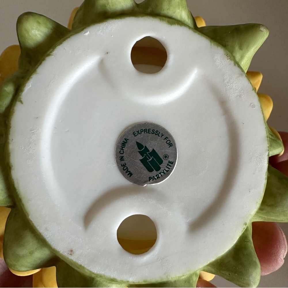 NEW PartyLite Sunflower Buddies Tea Light Candle Holders - Picture 11 of 12